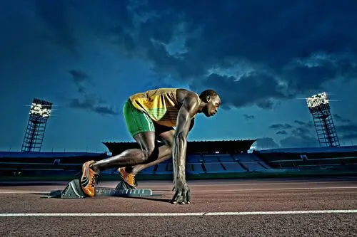 Usain Bolt Computer MousePad picture 166054