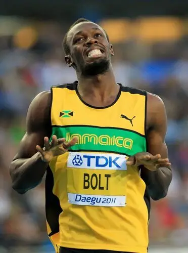 Usain Bolt Kitchen Apron - idPoster.com