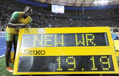 Usain Bolt Computer MousePad picture 166152