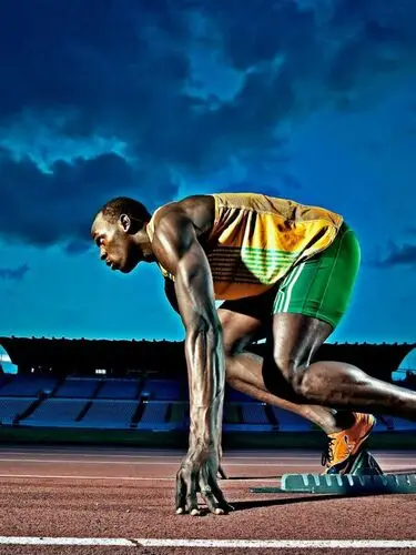 Usain Bolt Fridge Magnet picture 166187