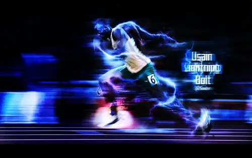 Usain Bolt Computer MousePad picture 166322